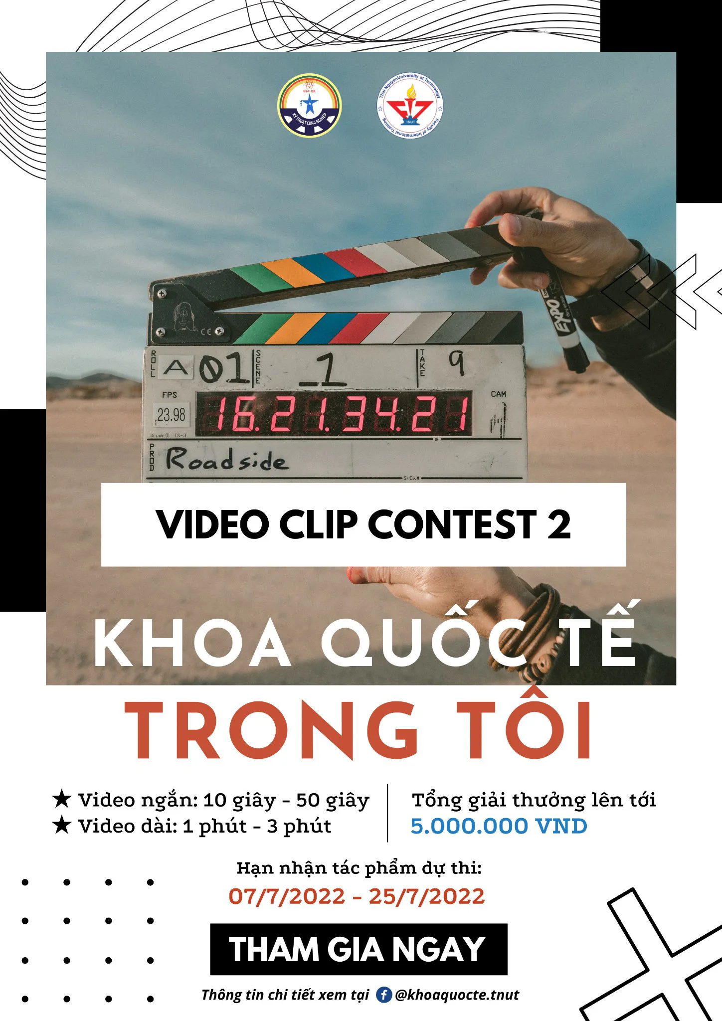 CUỘC THI SÁNG TẠO VIDEO CLIP CONTEST 2: KHOA QUỐC TẾ TRONG TÔI