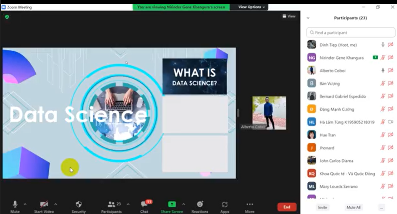 Chuỗi seminar học phần Lý thuyết Xác suất, Chủ đề: “Student's scientific free talk”