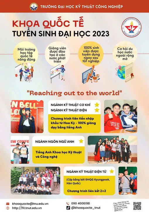 Đôi nét về các chương trình đào tạo của khoa Quốc tế