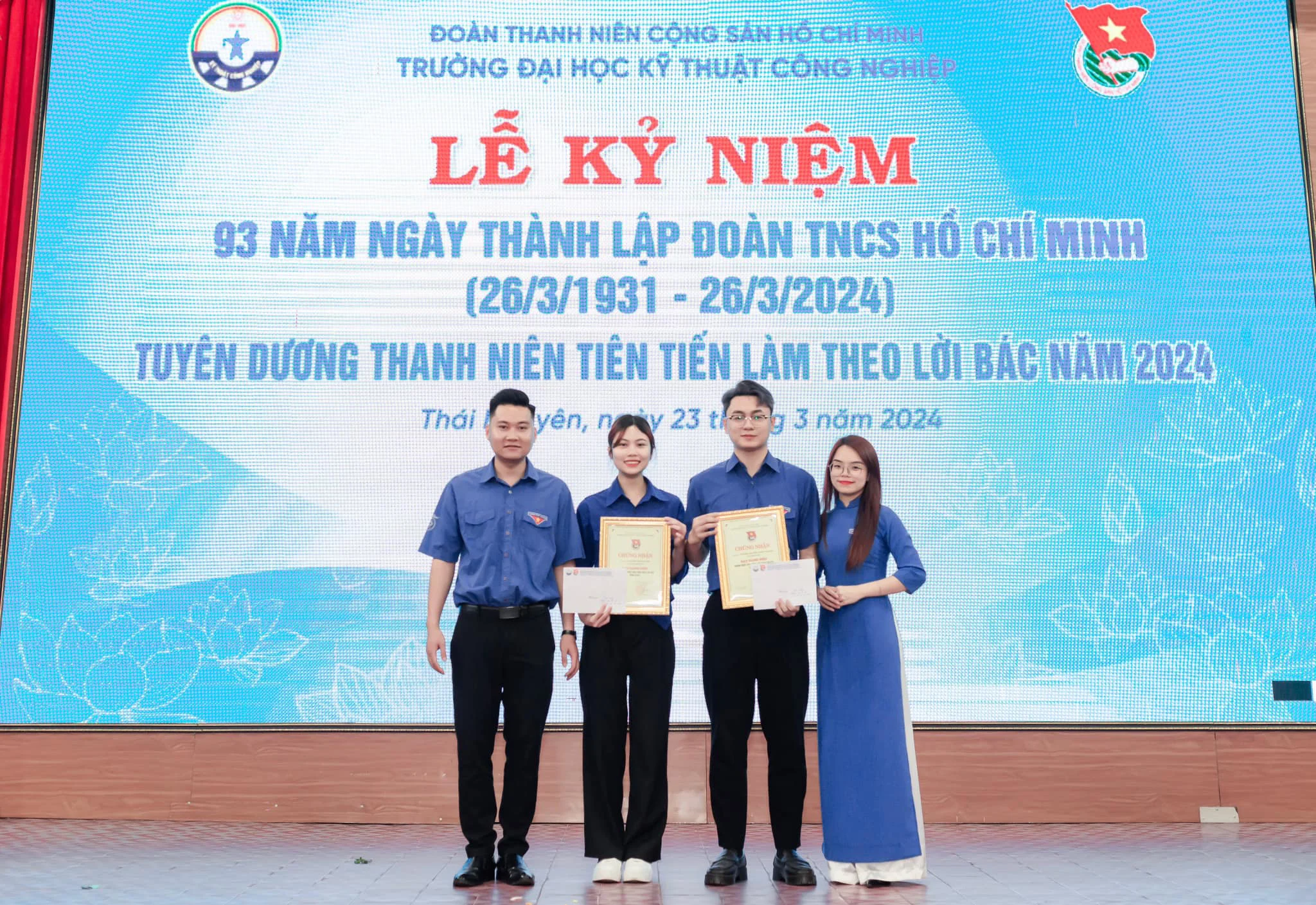 TỰ HÀO 93 NĂM NGÀY THÀNH LẬP ĐOÀN TNCS HỒ CHÍ MINH (26/3/1931 - 26/3/2024)